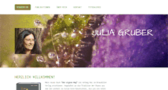 Desktop Screenshot of julia-gruber.com